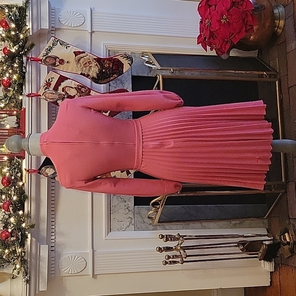 Vtg 70's Secretary Dress - Picture 5 of 8